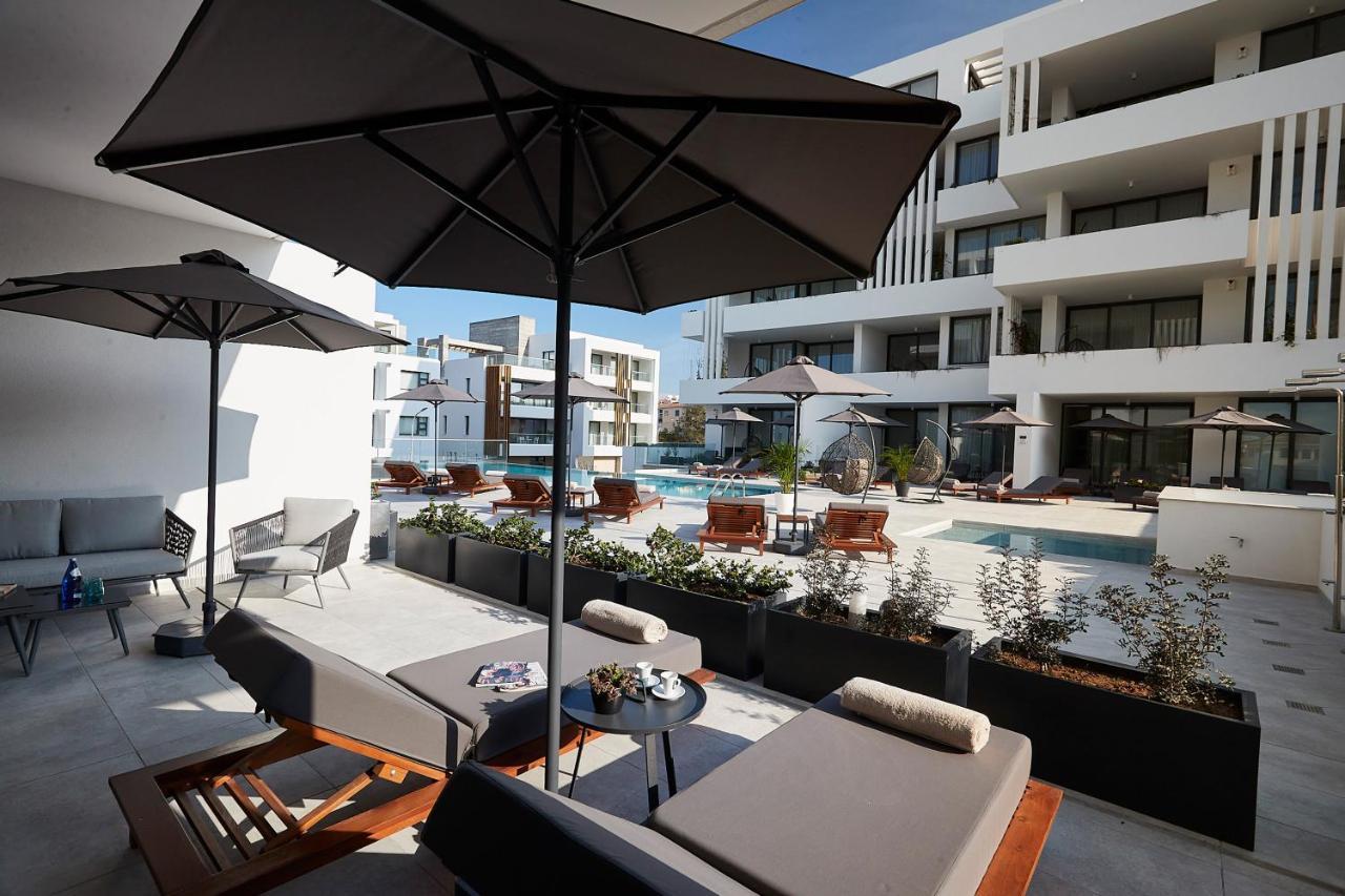 Downtown Park Lejlighedshotel Paphos Eksteriør billede